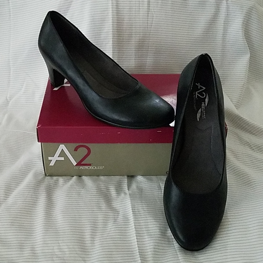 A2 by AEROSOLES Black dress shoes
